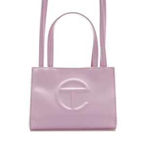 Bubble gum Pink Telfar bag only used once. Amazing condition.